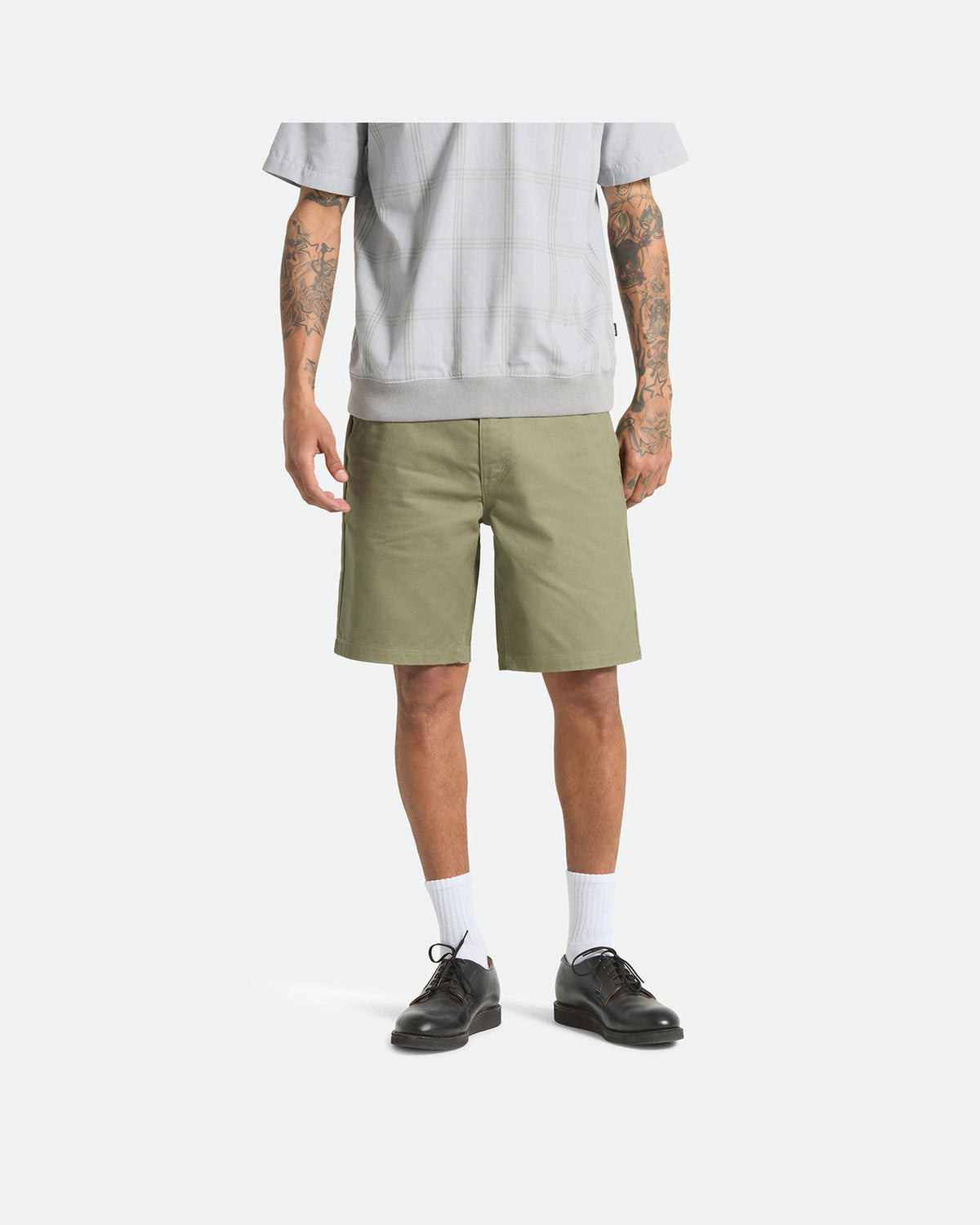 SANTO CHINO SHORT - OLIVE SURPLUS