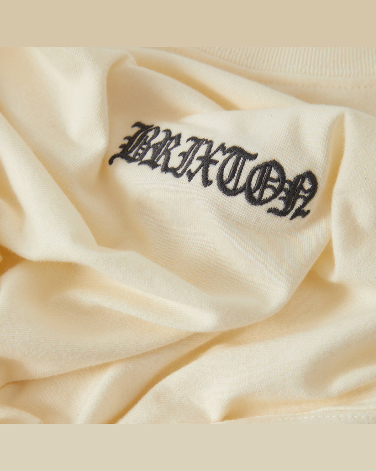 SERRANO S/S BOXED CROP - CREAM