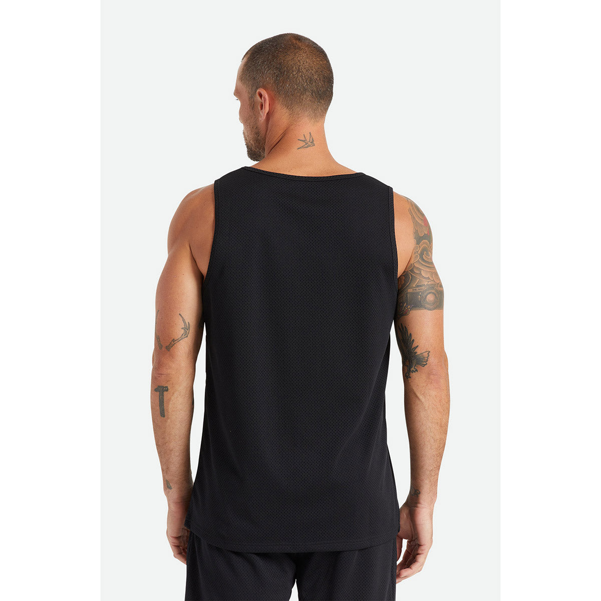 SHIELD CREST TANK-BLACK