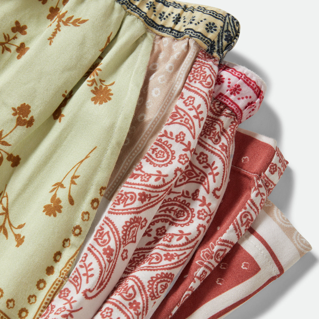 SILKY HUDSON LOUNGE PANT-MULTI COLOR BANDANA