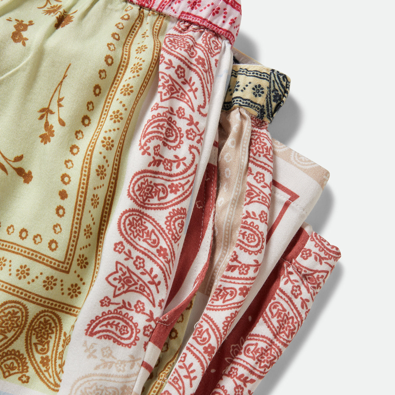 SILKY HUDSON LOUNGE PANT-MULTI COLOR BANDANA