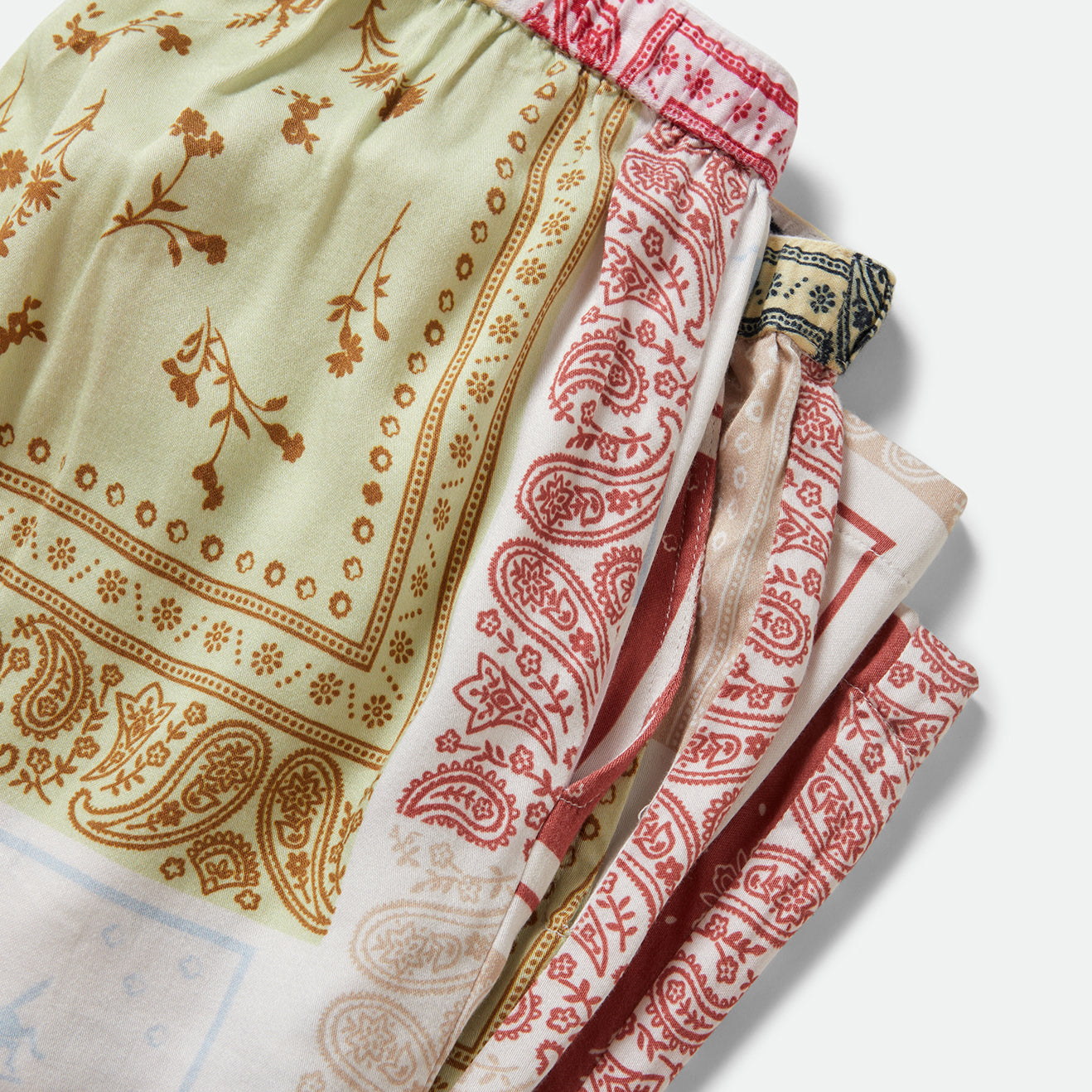 SILKY HUDSON LOUNGE PANT-MULTI COLOR BANDANA