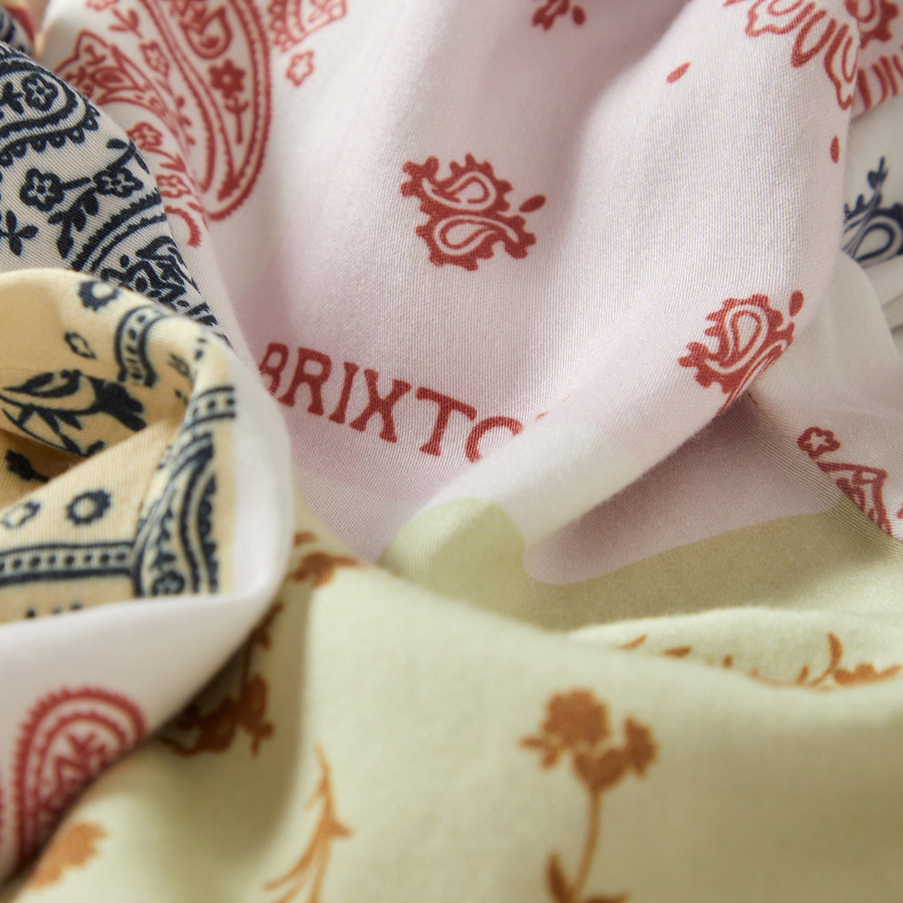 SILKY HUDSON LOUNGE PANT-MULTI COLOR BANDANA