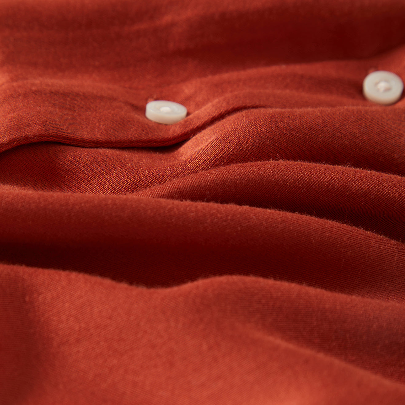 SILKY S/S BOWLING BUTTON DOWN-BURNT BRICK