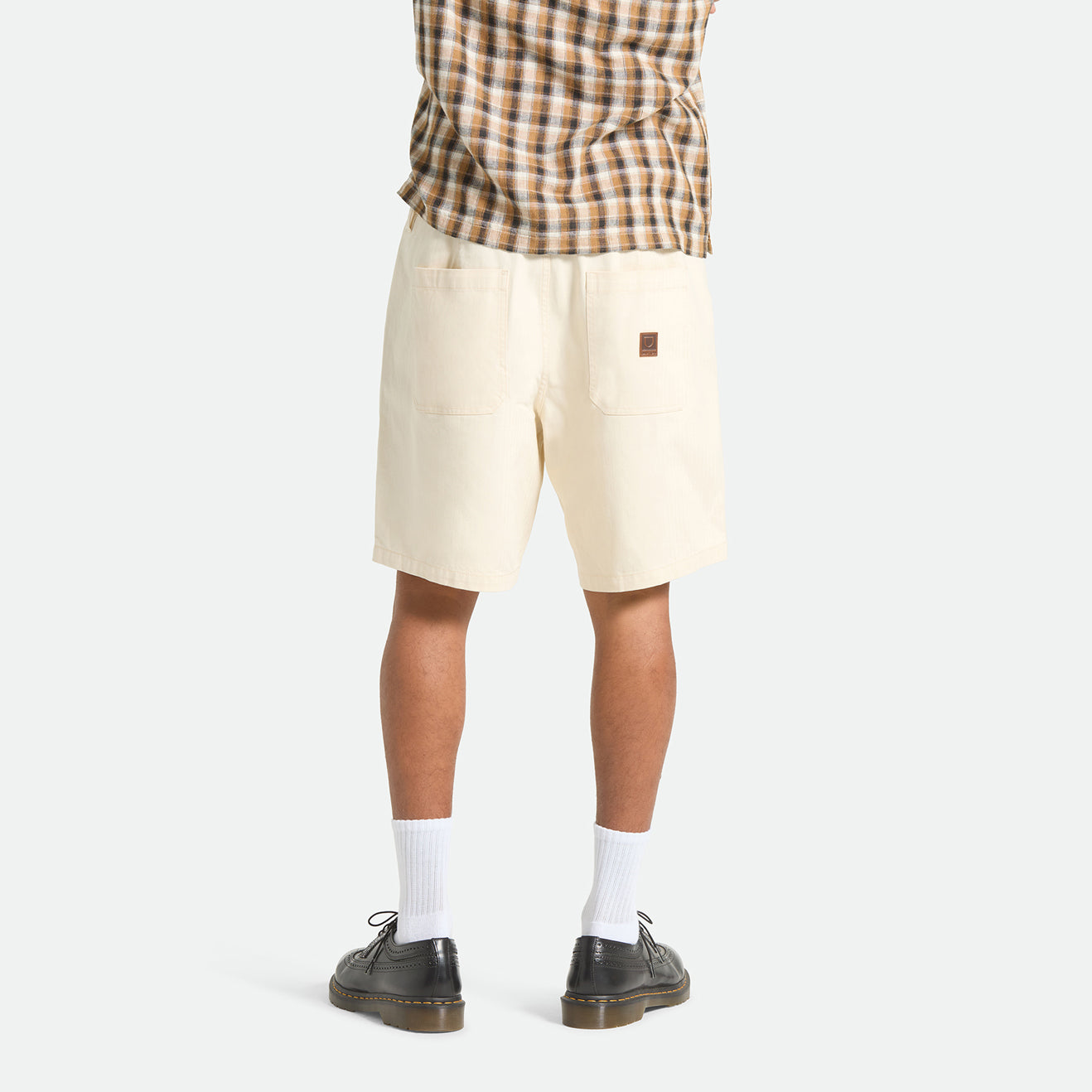 SURPLUS VW HERRINGBONE SHORT - WHITECAP