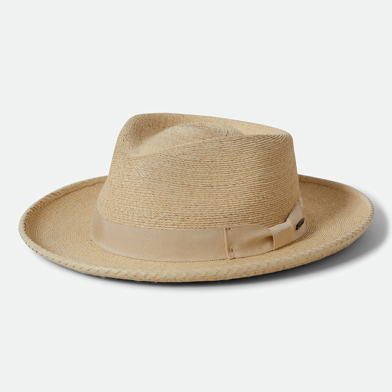 SWINDLE STRAW FEDORA - NATURAL/NATURAL