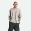 SWORD S/S BOXED CROP - PEBBLE STONE
