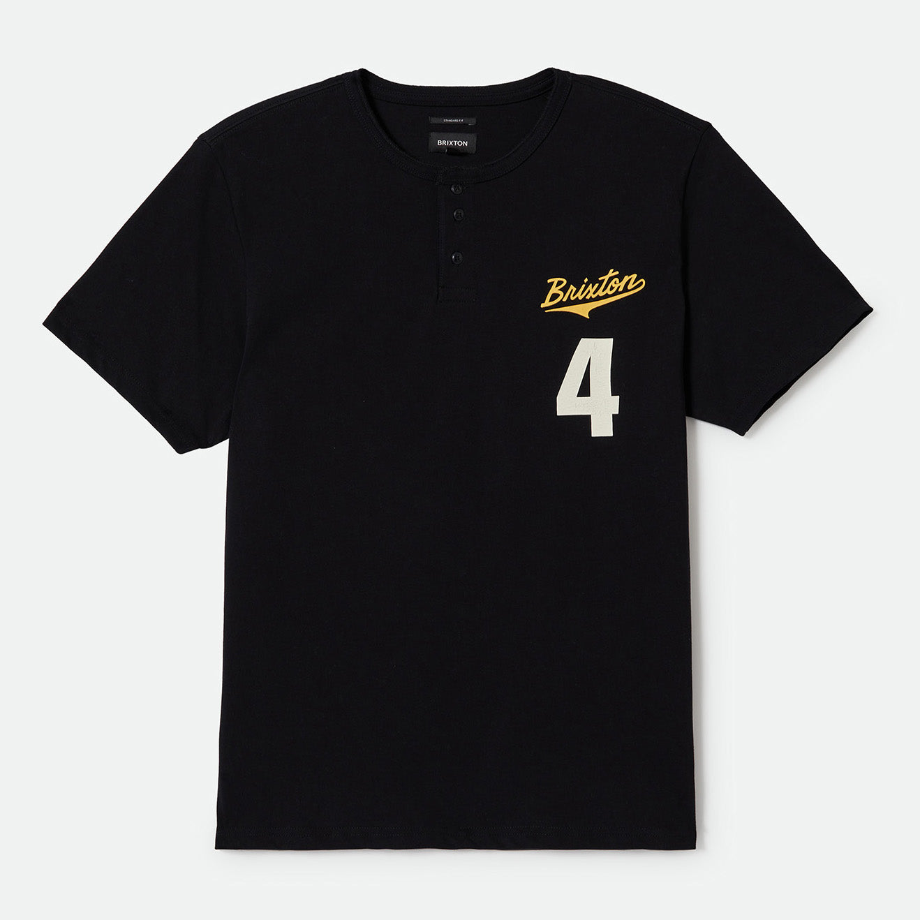 THE LEAGUE BASEBALL TEE - BLACK/BLACK