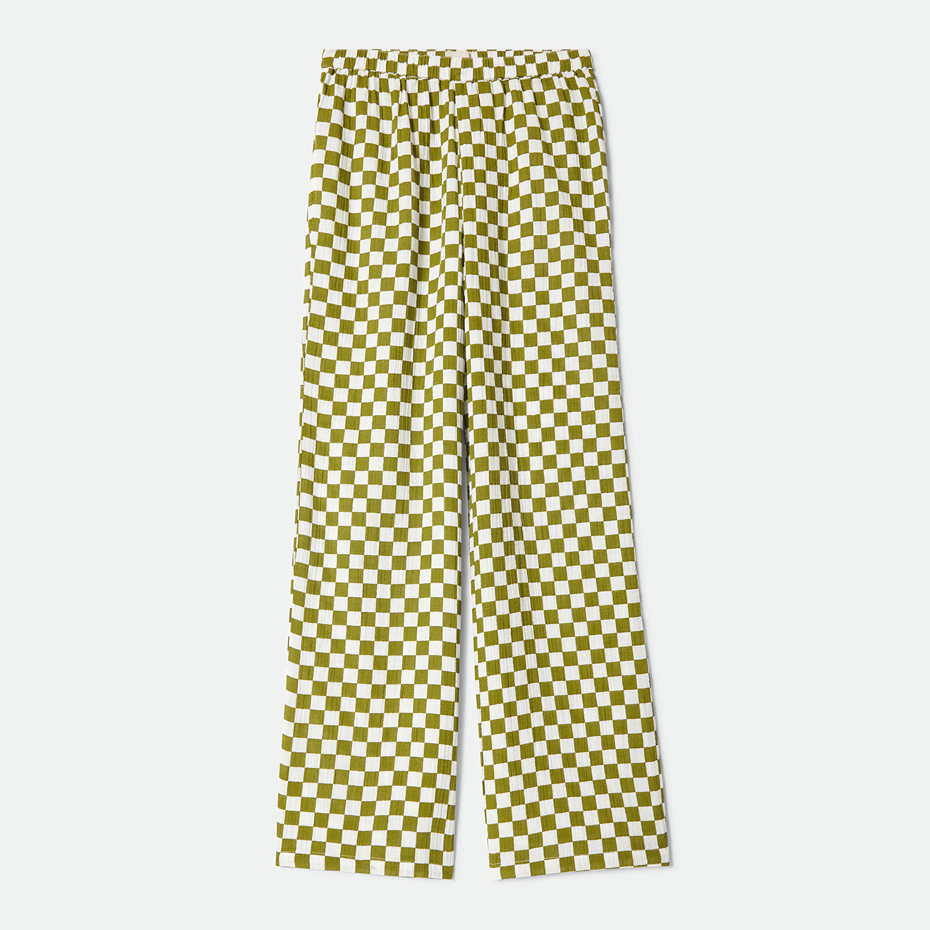 THE LOLA LOUNGE PANT - SUBLIME GREEN CHECKERBOARD