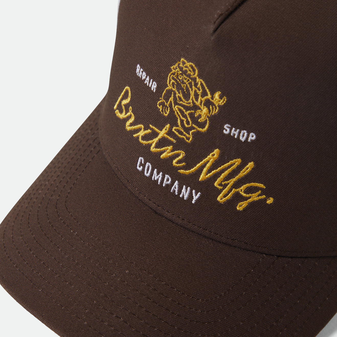 TOLMAN C NP MP TRUCKER HAT - PINECONE BROWN/WHITE