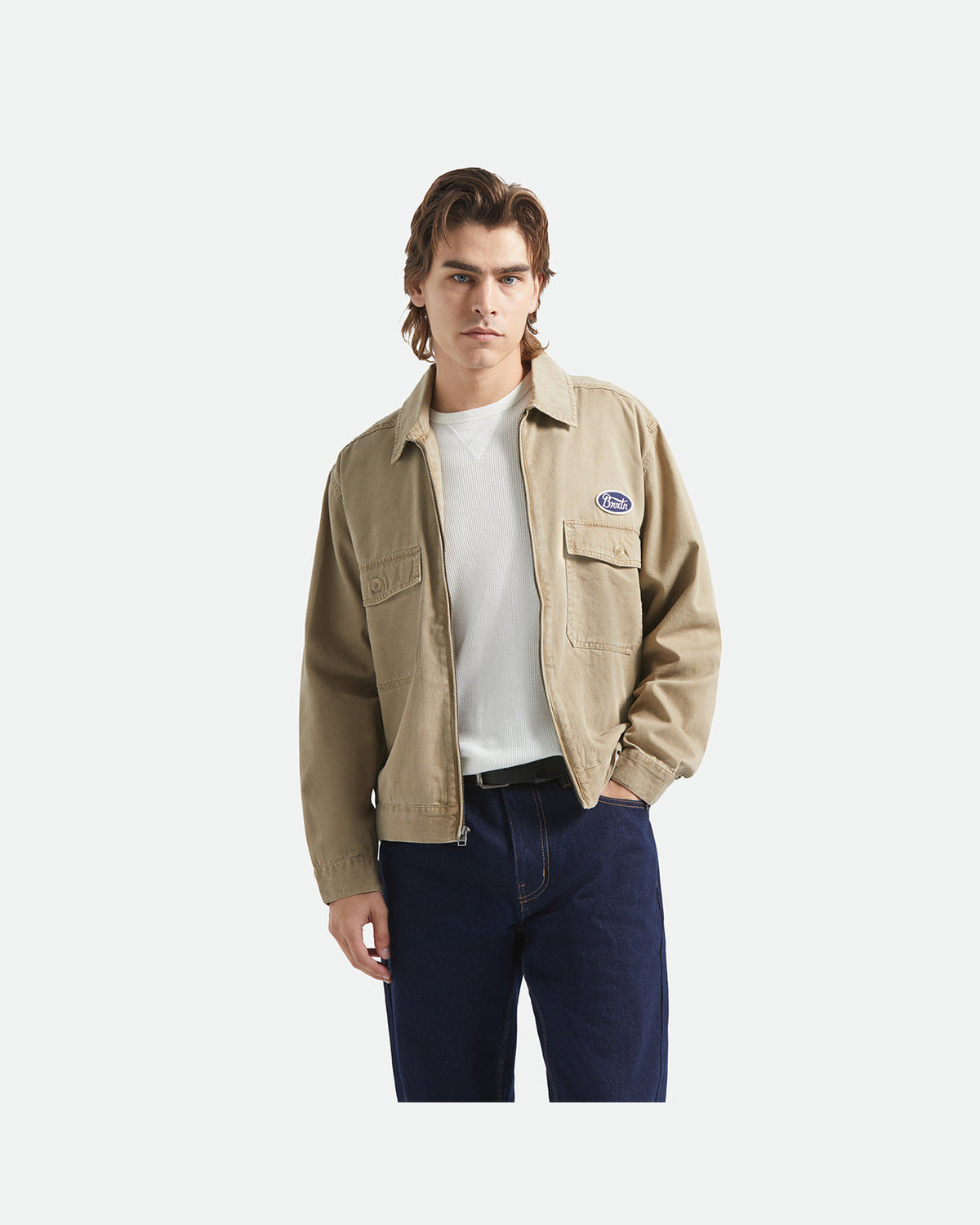 TRADEMARK LW GARAGE JKT - WASHED KHAKI