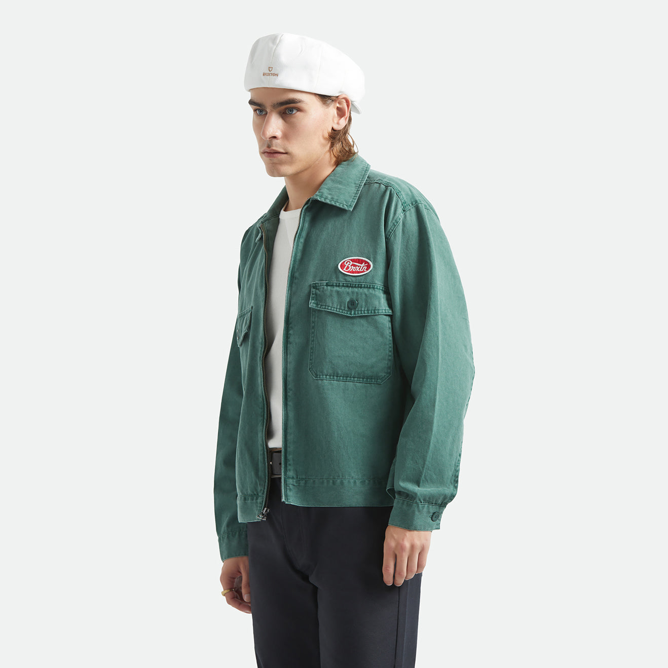 TRADEMARK LW GARAGE JKT - WASHED PRIMAL GREEN