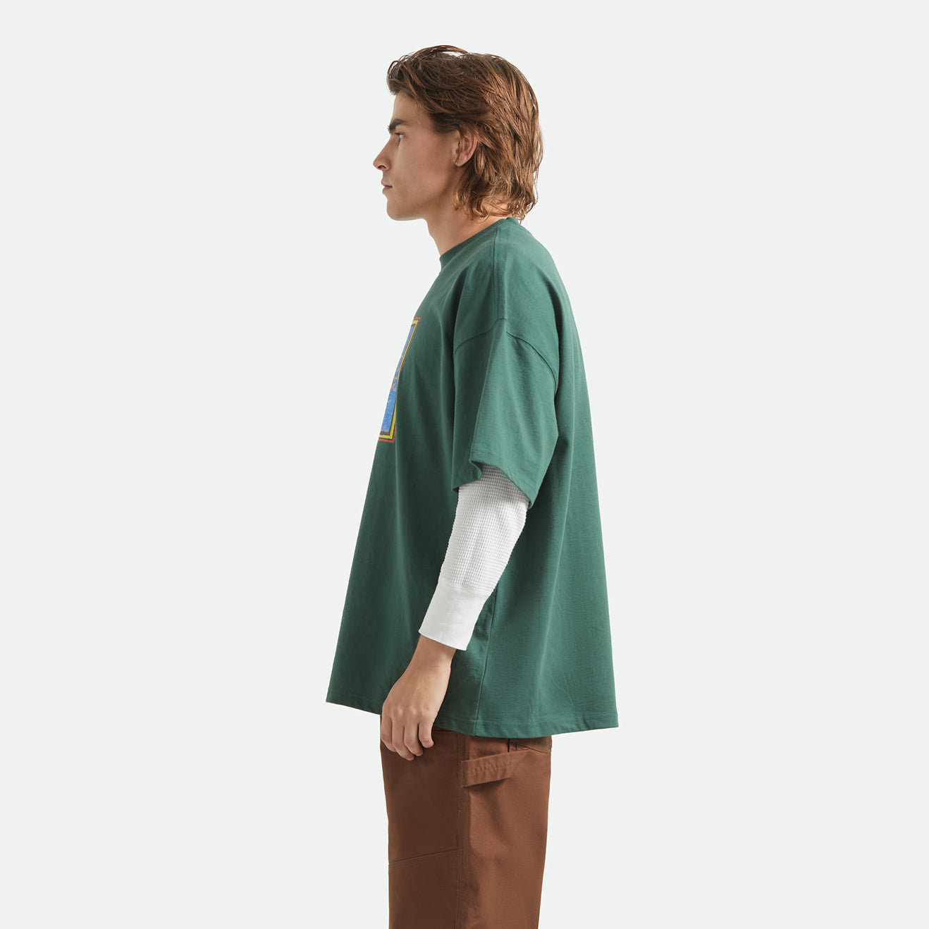 TRANSFORM S/S OVERSIZED TEE - PRIMAL GREEN