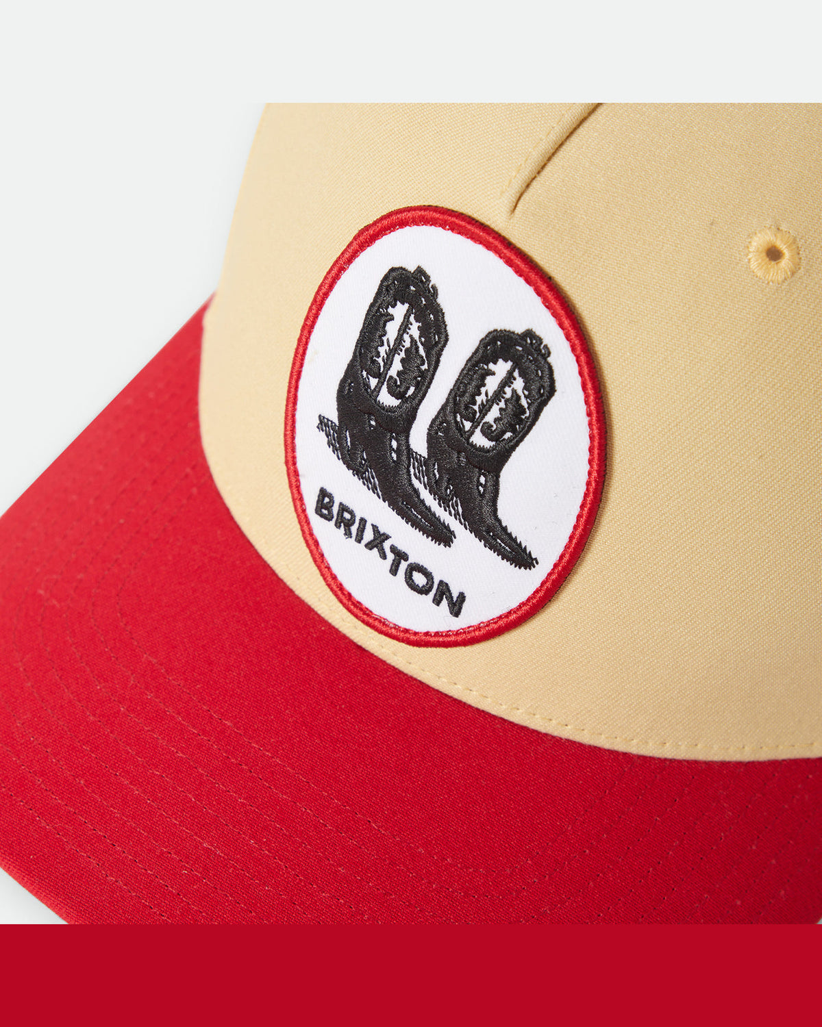 TWO BOOTS C NP MP SNAPBACK - CELESTIAL YELLOW/RED