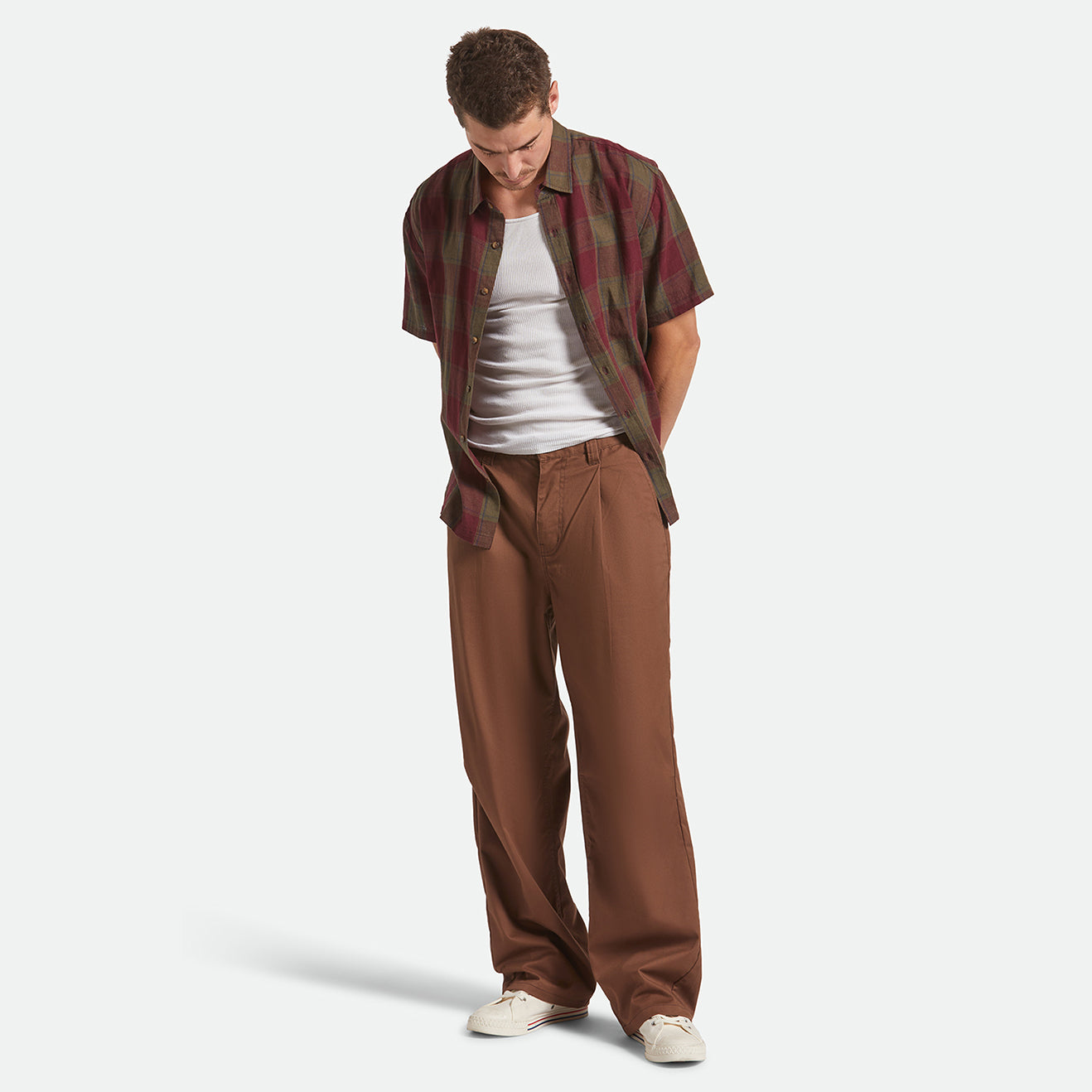 UNION BAGGY PANT - PINECONE BROWN