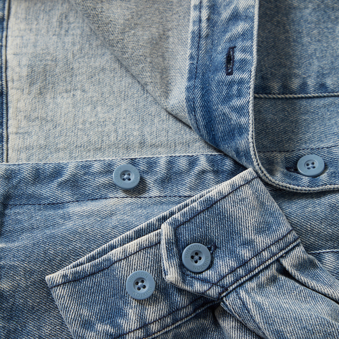 UTOPIA OVERSHIRT - LT DENIM