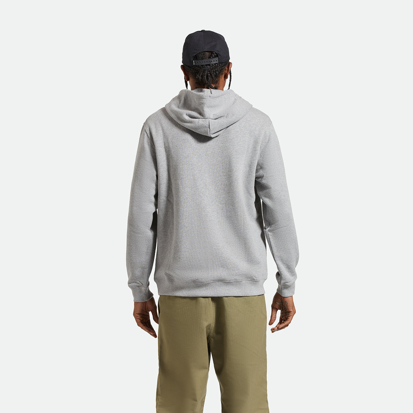 VARSITY BROKEN IN HOOD - HEATHER GREY