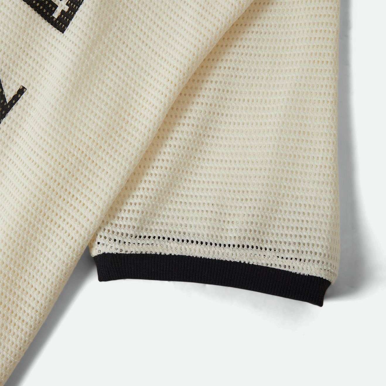 VARSITY TEE - OFF WHITE/BLACK