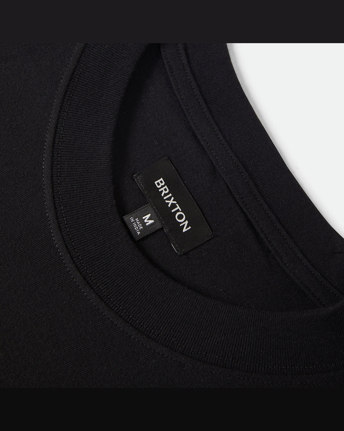 WILSHRE S/S BOXED CROP - BLACK