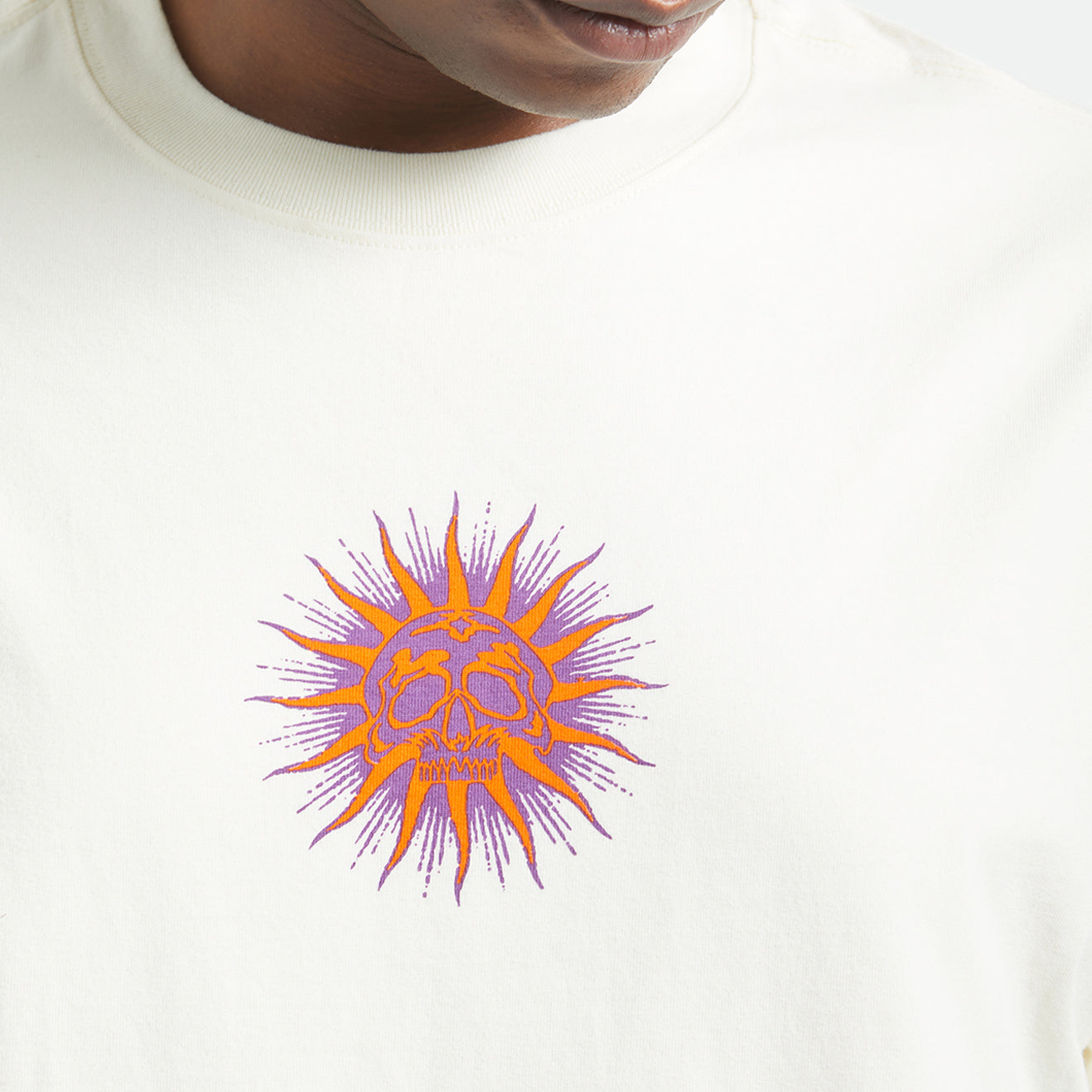 ZEPHYR S/S OVERSIZED TEE - CREAM