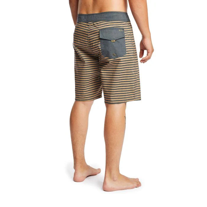 BARGE STRIPE TRUNK - BLACK/BRONZE STRIPE