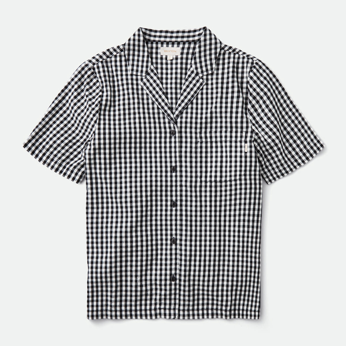 BUNKER GINGHAM BF S/S WVN