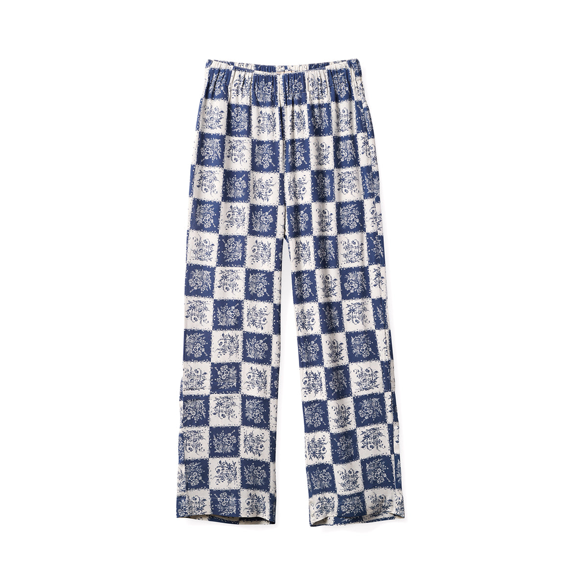 PATCHWORK CROP PANT