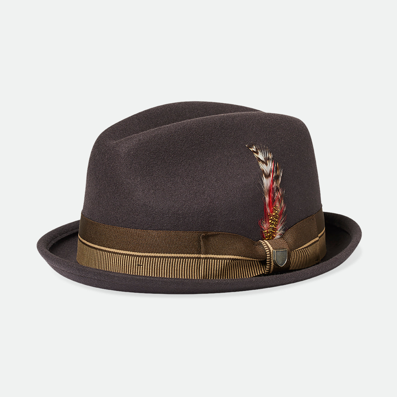 20TH ANNIV GAIN FEDORA-CHOCOLATE/GOLD