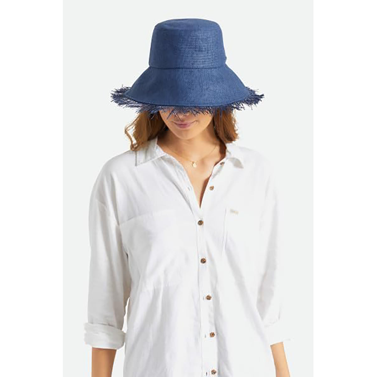 ALICE STRAW BUCKET HAT