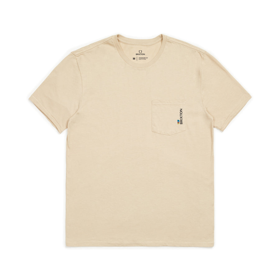 ALTON SIDE S/S STT PKT - CREAM