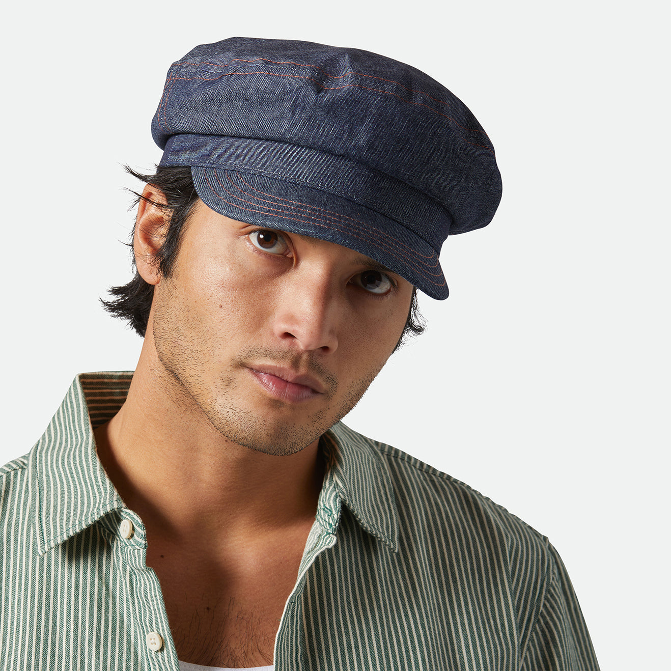 ASSEMBLY FIDDLER CAP-INDIGO