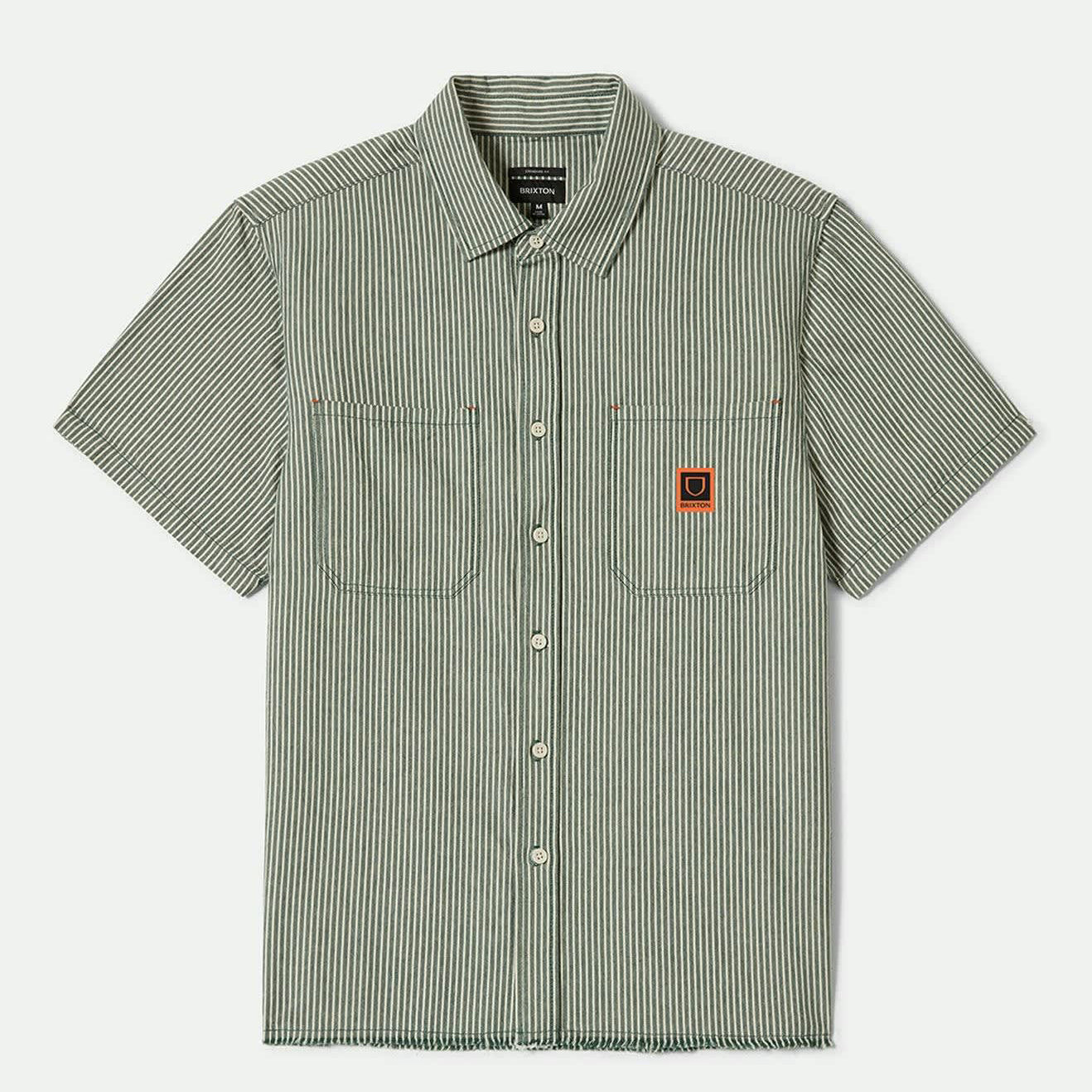 ASSEMBLY S/S WOVEN-PINE NEEDLE/WHITE CAP