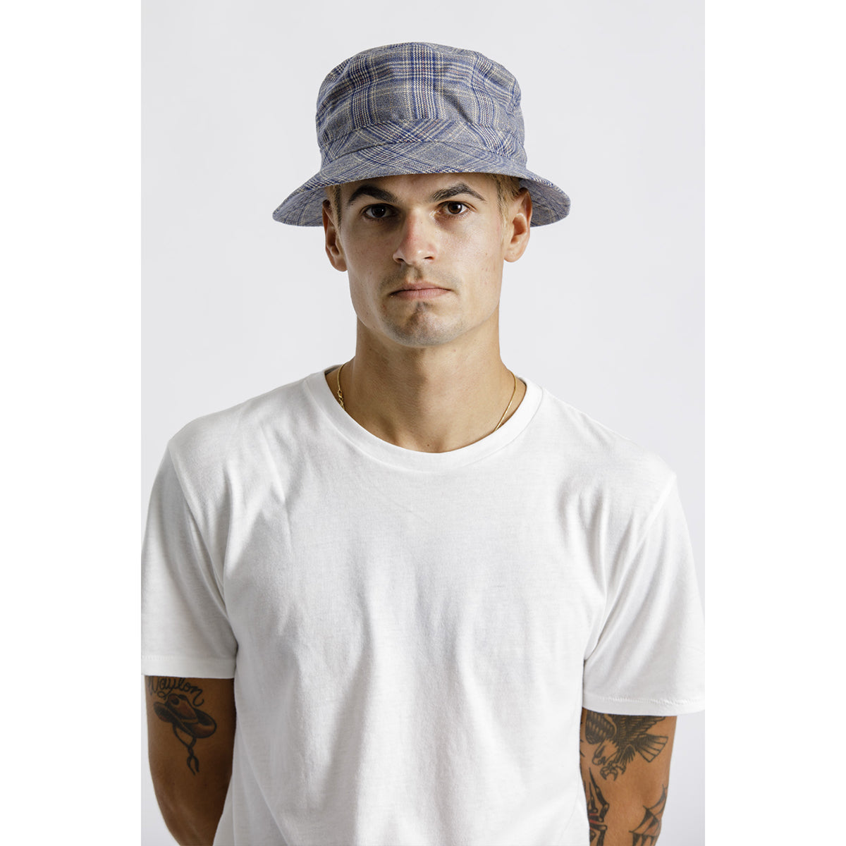 B - SHIELD BUCKET HAT - CABLB