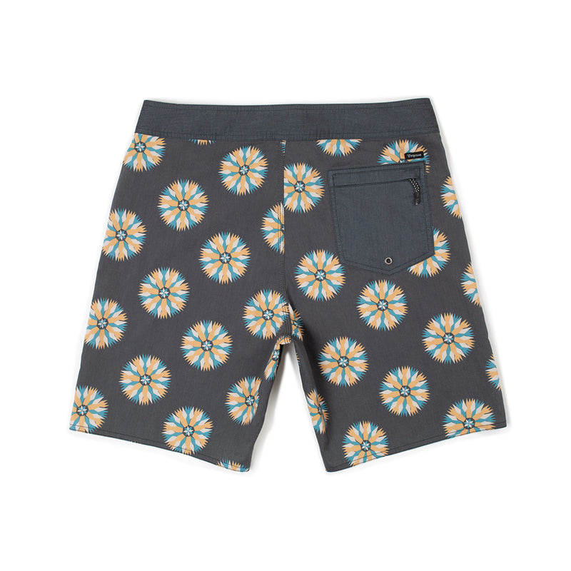 BARGE TRUNK - BLACK/SILVER