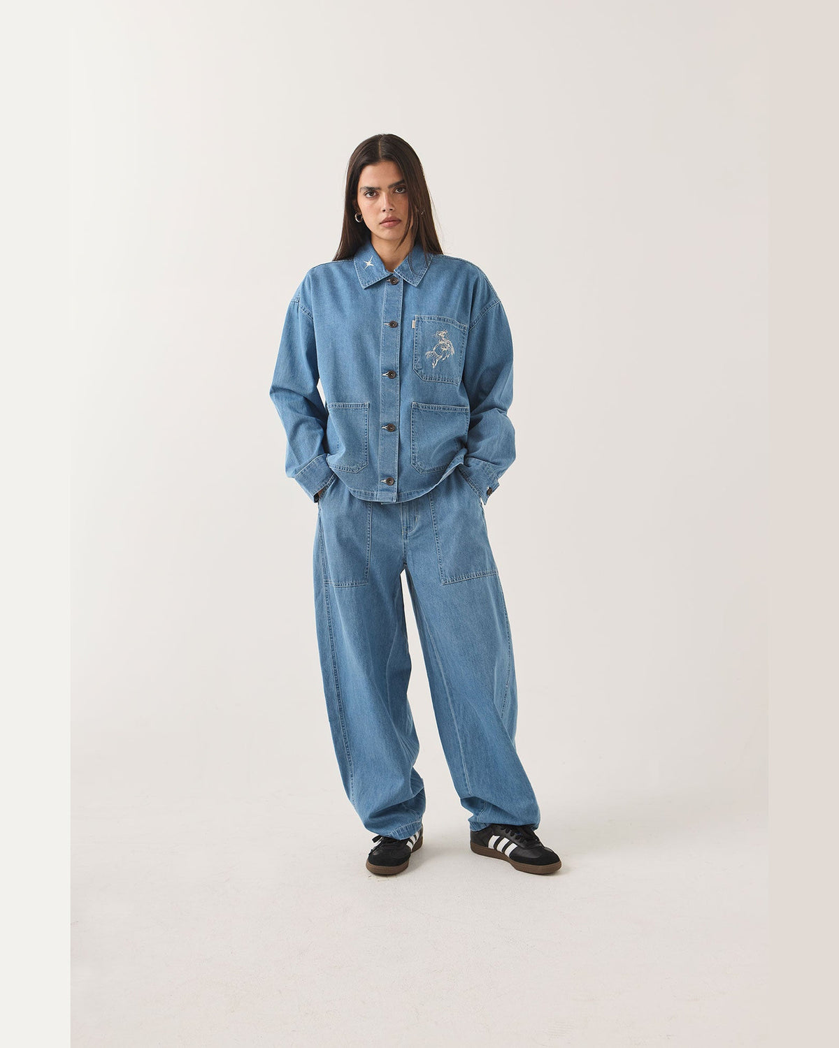BARN JACKET - LIGHT STONE WASH