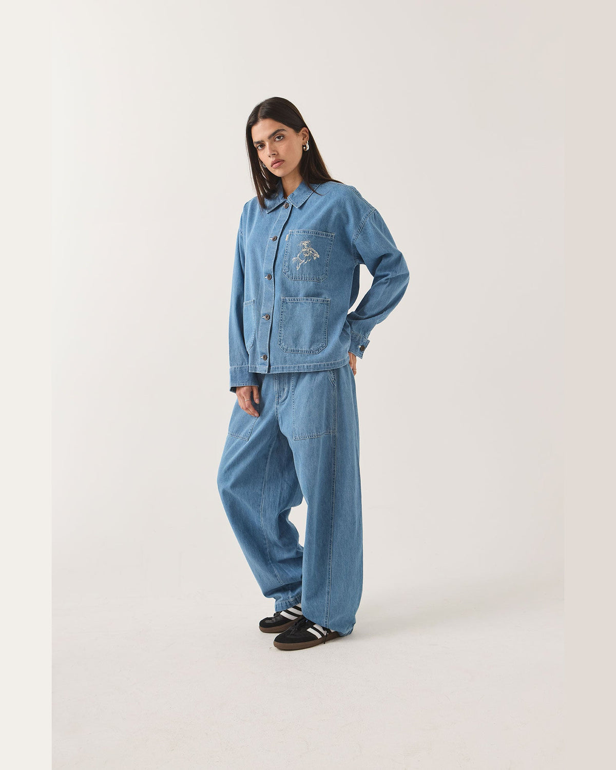 BARN JACKET - LIGHT STONE WASH