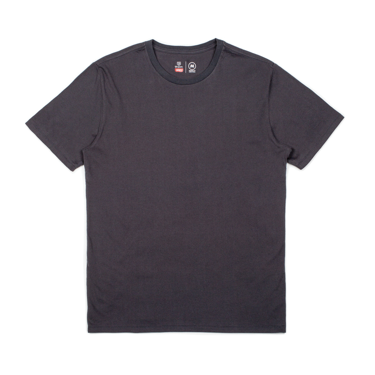 BASIC S/S PREM TEE-WASHED BLACK