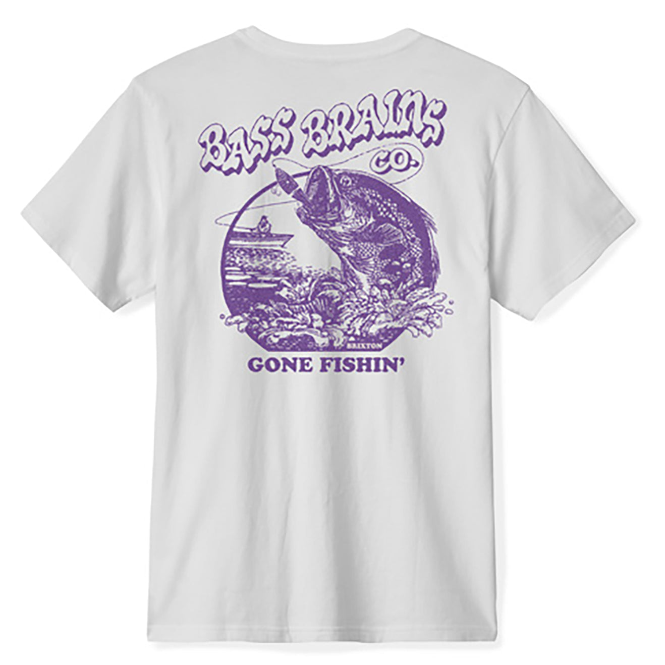 BASS BRAINS GF S/S STT - SUSTAINED GREY