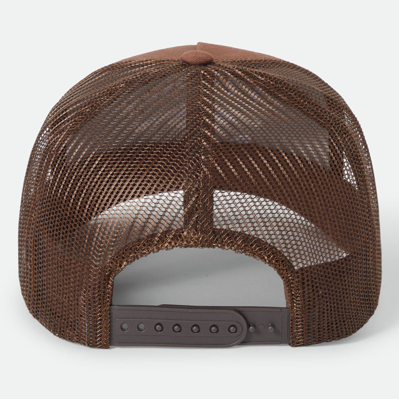BEEKMAN C NP MP TRUCKER HAT - BROWN/BROWN