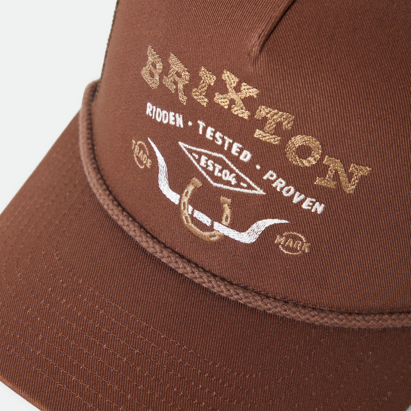 BEEKMAN C NP MP TRUCKER HAT - BROWN/BROWN