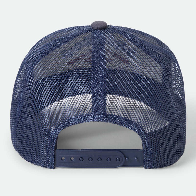 BEEKMAN C NP MP TRUCKER HAT - OFF WHITE/NAVY