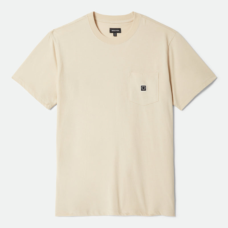 BETA SHEILD S/S PCKT TEE - CREAM