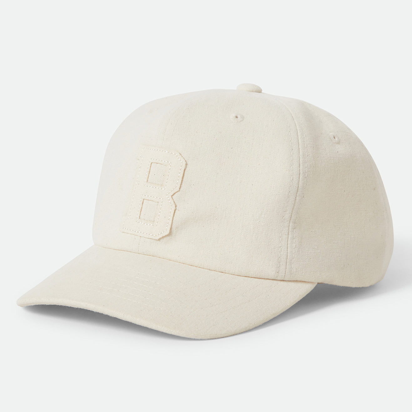 BIG B MP CAP-EGRET WHITE CANVAS