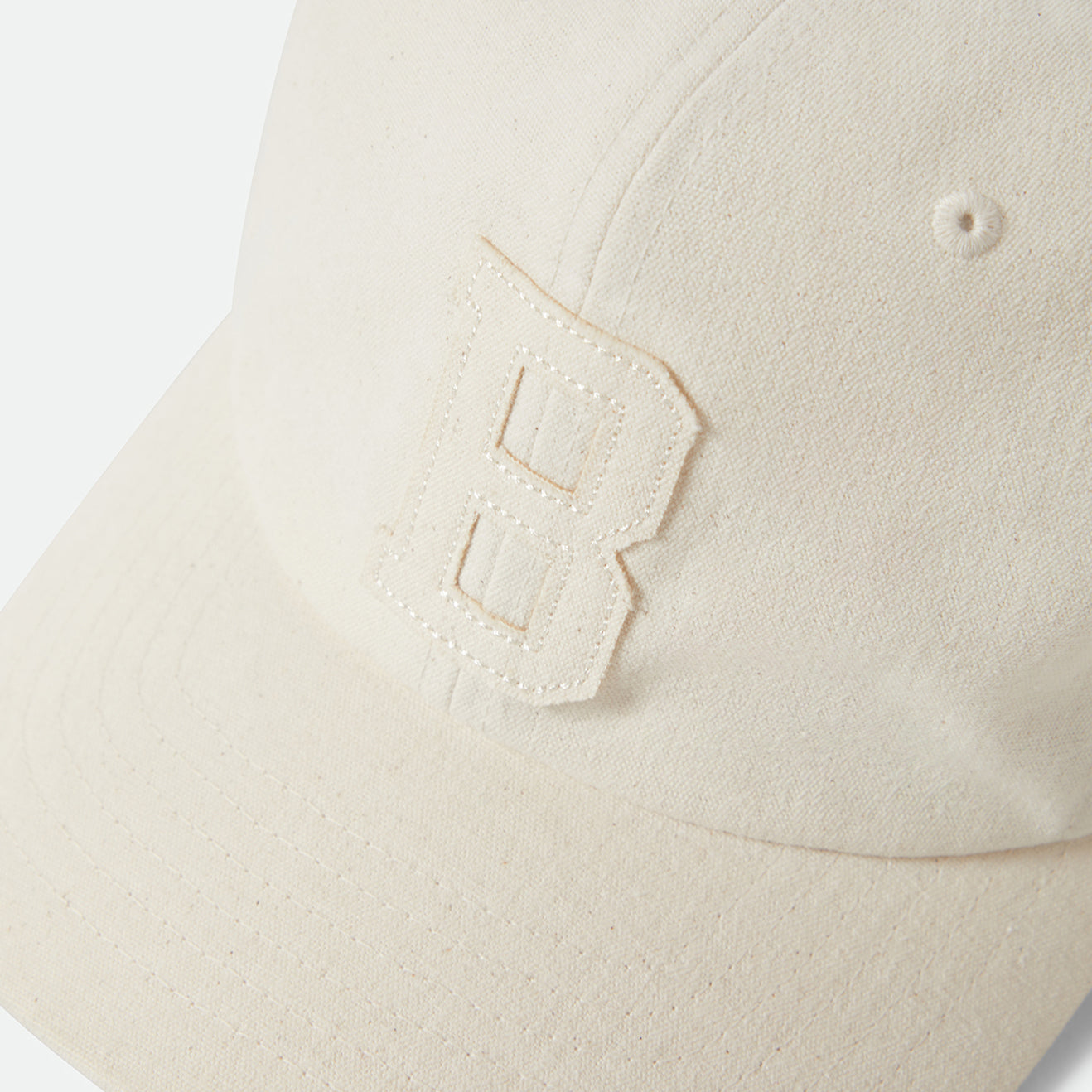 BIG B MP CAP-EGRET WHITE CANVAS