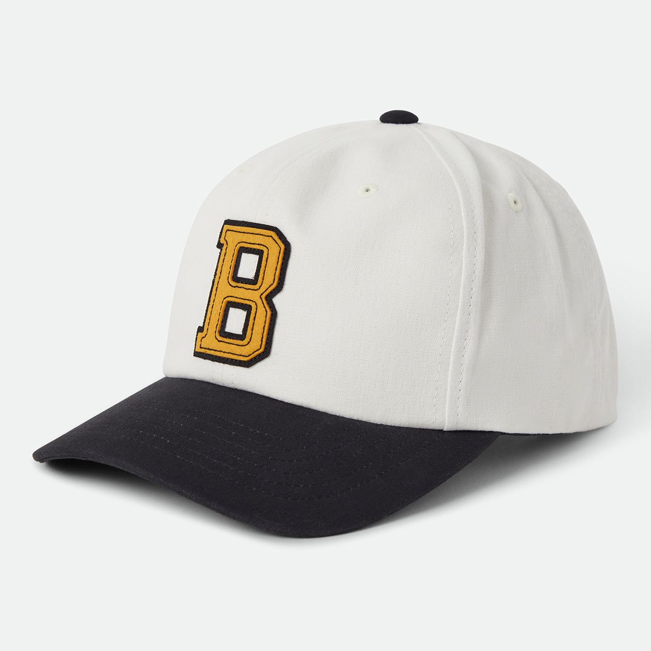 BIG B MP CAP - OFF WHITE/BLACK/MUSTARD