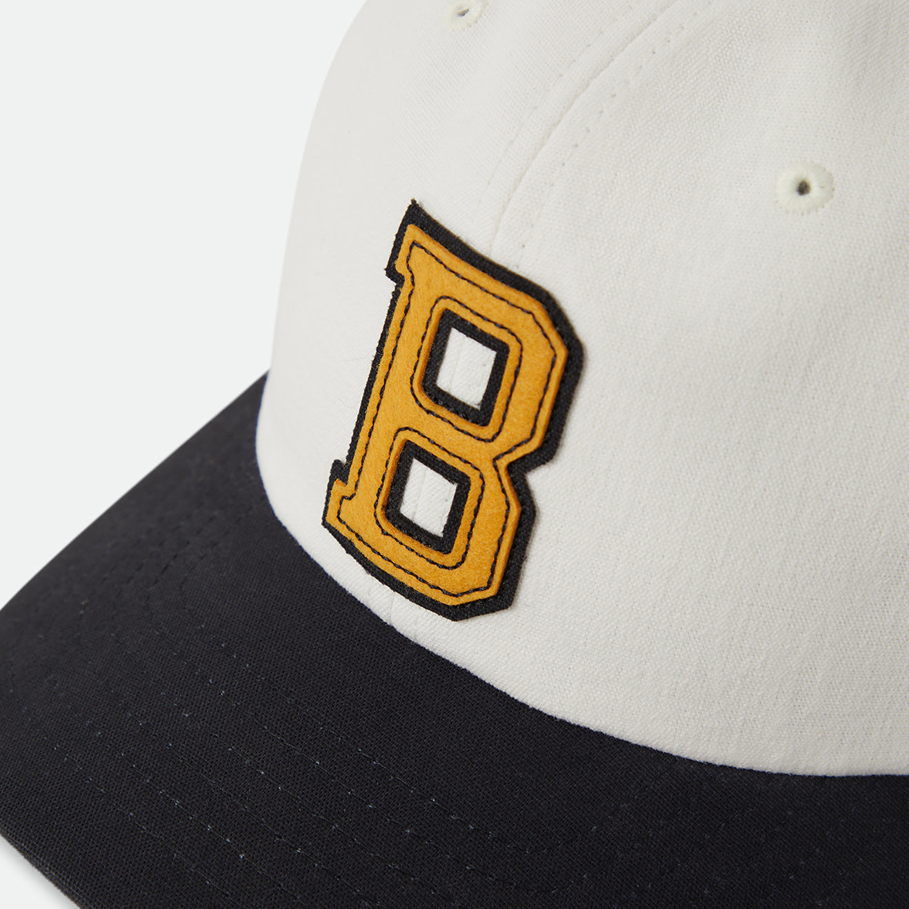 BIG B MP CAP - OFF WHITE/BLACK/MUSTARD
