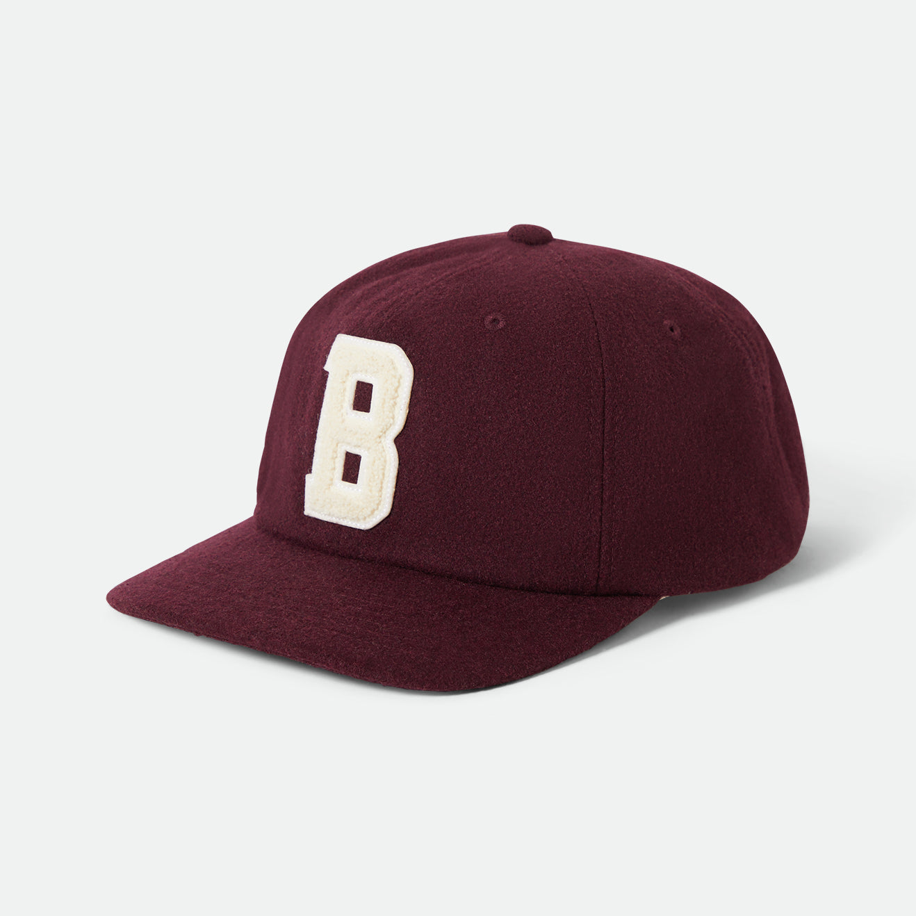BIG B MP CAP - PORT TEXTURED WOOL