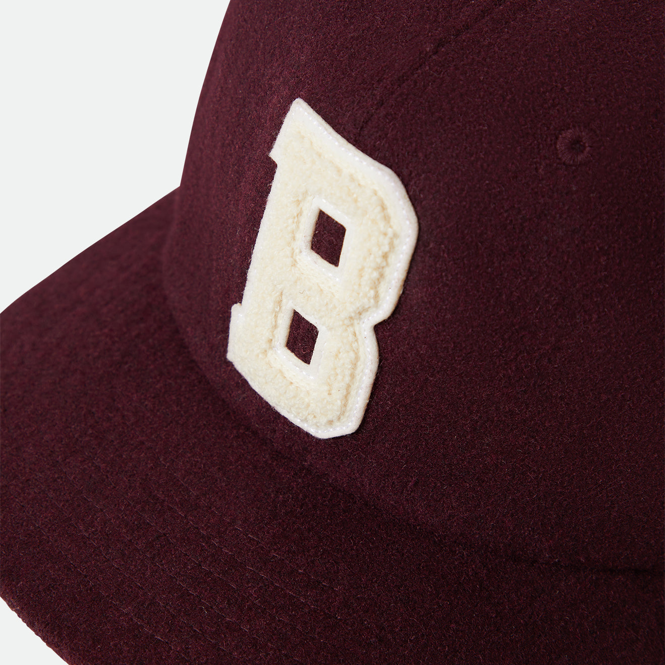 BIG B MP CAP - PORT TEXTURED WOOL