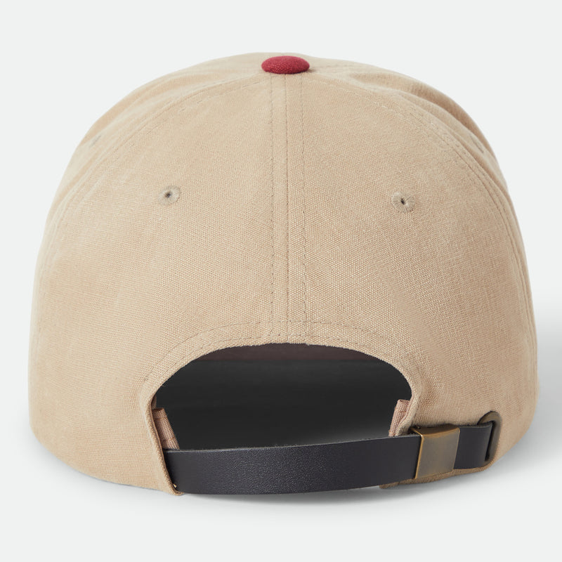 BIG B MP CAP - SAND/BURGUNDY
