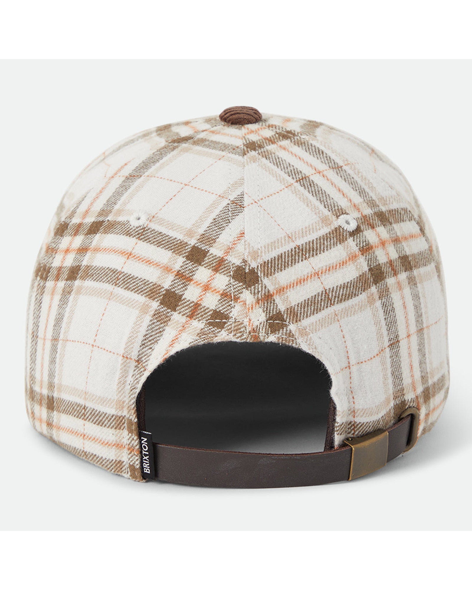 BIG B MP CAP - WHITECAP PLAID/BROWN CORDUROY